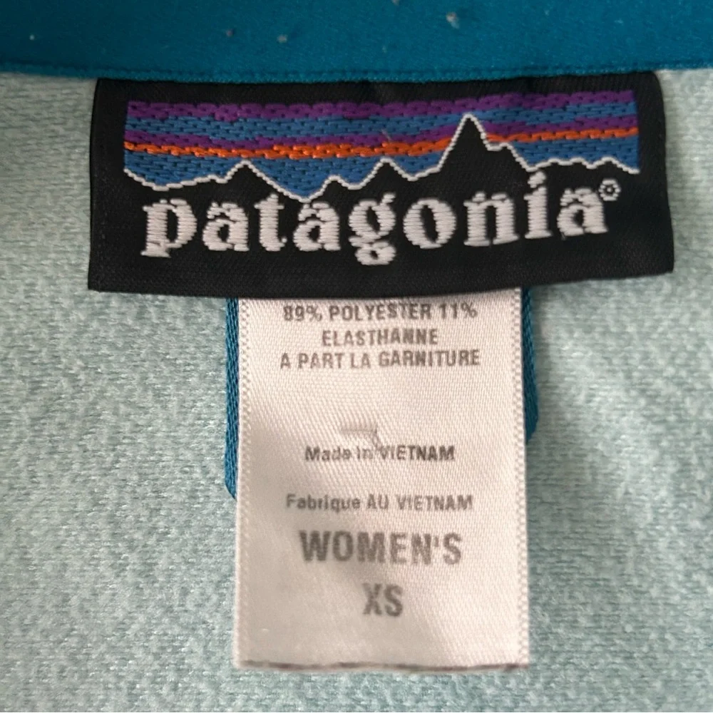 Patagonia Integral Aqua‎ Unlined Windbreaker Zip Up Jacket